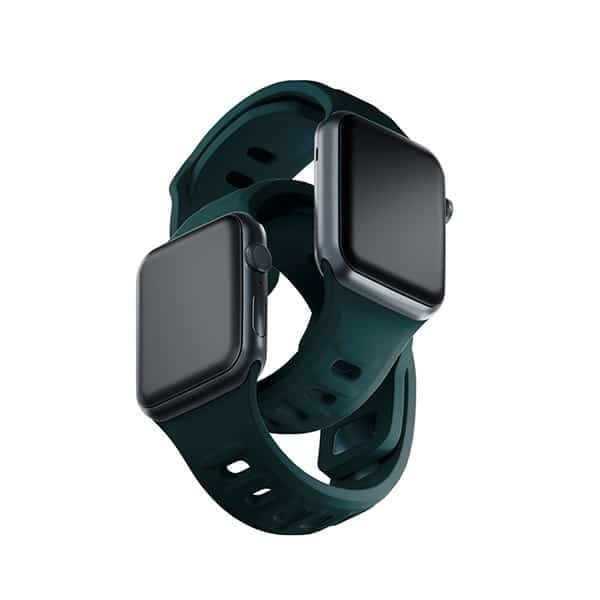3MK Σιλικόνης Λουράκι Ρολογιού evergreen/zielony για Apple Watch 38/40/41mm 13