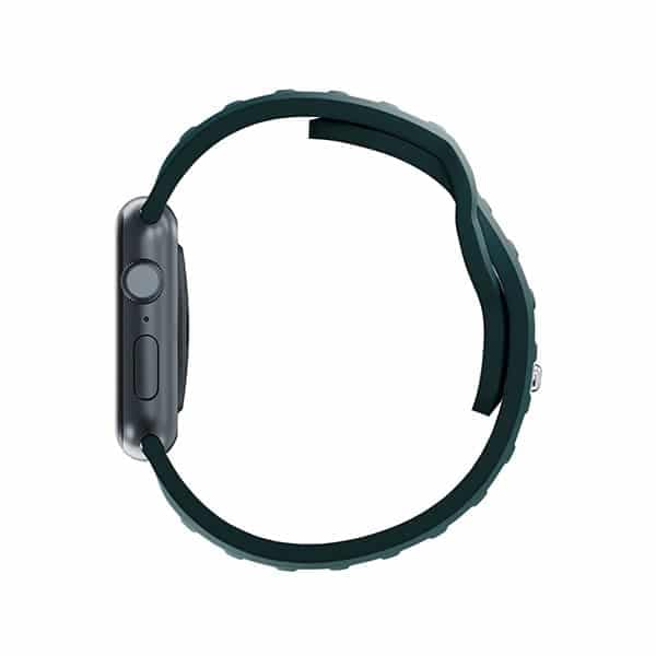 3MK Σιλικόνης Λουράκι Ρολογιού evergreen/zielony για Apple Watch 38/40/41mm 2
