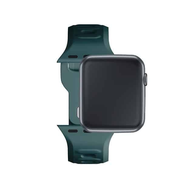 3MK Σιλικόνης Λουράκι Ρολογιού evergreen/zielony για Apple Watch 38/40/41mm 9