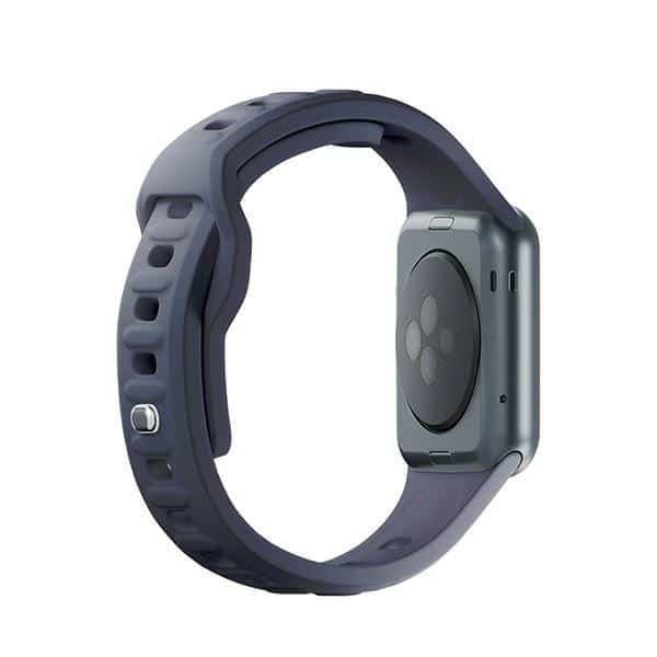 3MK Σιλικόνης Λουράκι Ρολογιού γκρι/γκρι για Apple Watch 38/40/41mm 4