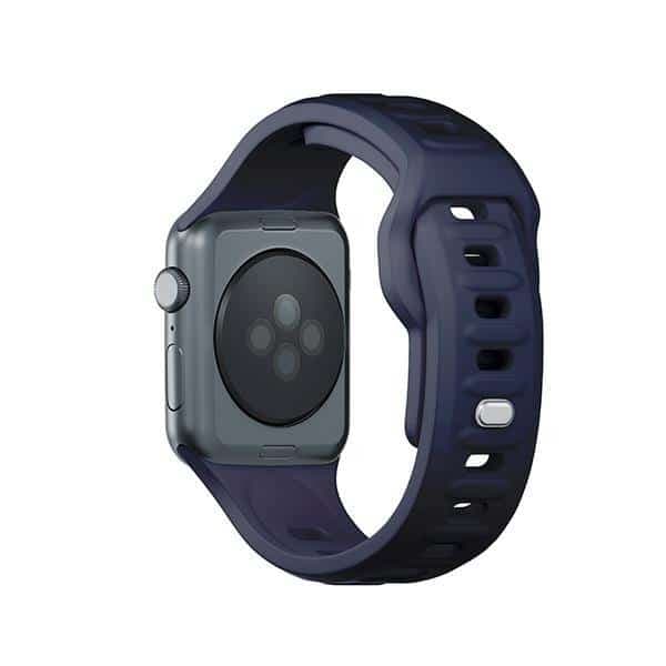 3MK Σιλικόνης Λουράκι Ρολογιού γκρι/γκρι για Apple Watch 42/44/45/49mm 11