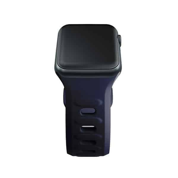 3MK Σιλικόνης Λουράκι Ρολογιού γκρι/γκρι για Apple Watch 42/44/45/49mm 12