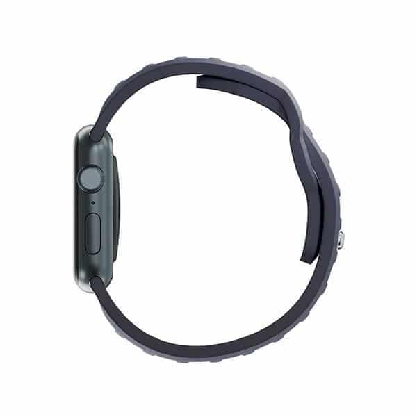 3MK Σιλικόνης Λουράκι Ρολογιού γκρι/γκρι για Apple Watch 42/44/45/49mm 2