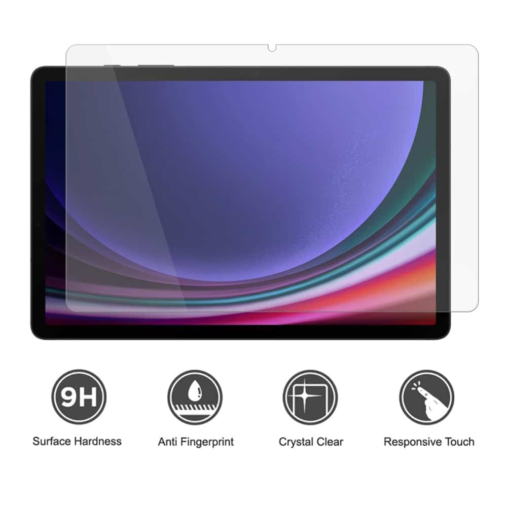 Lito - 2.5D Classic Glass - Samsung Galaxy Tab S9 Plus / Tab S9 FE Plus - Διάφανο 4