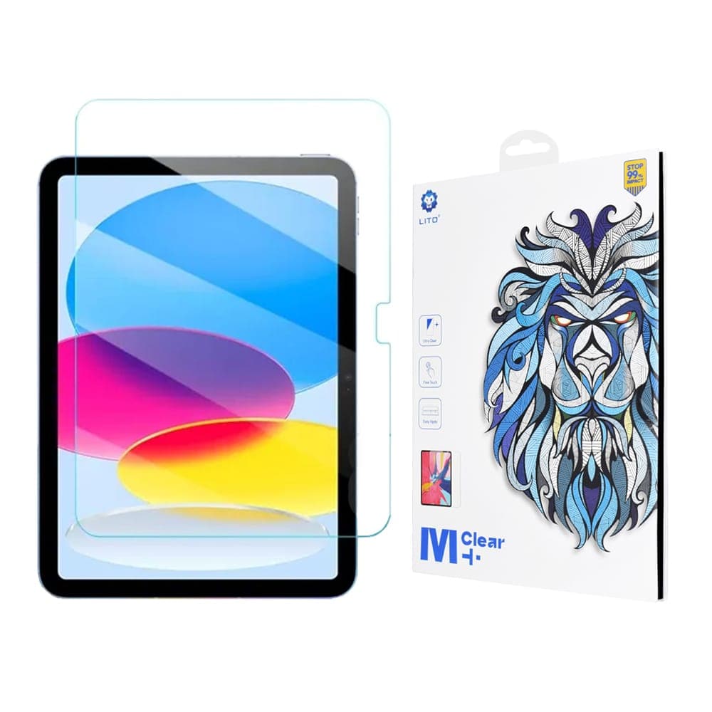 Lito - 2.5D Classic Glass - iPad 10 (2022) 10.9 - Διάφανο 2