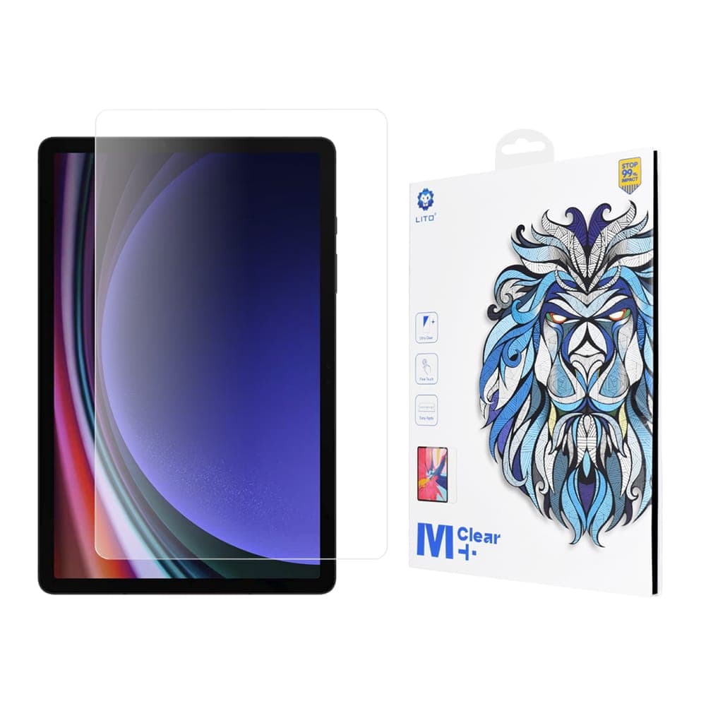 Lito - 2.5D Classic Glass - Samsung Galaxy Tab S9 / Tab S9 FE - Διάφανο