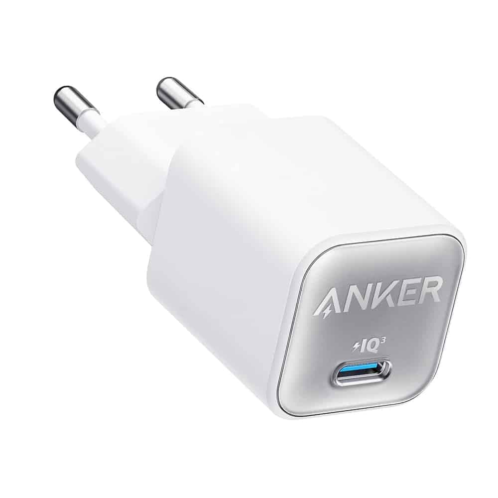 Anker - Φορτιστής τοίχου 511, Nano 3 (A2147G21) - GaN, Γρήγορη Φόρτιση, Type-C, 30W - Λευκό 1