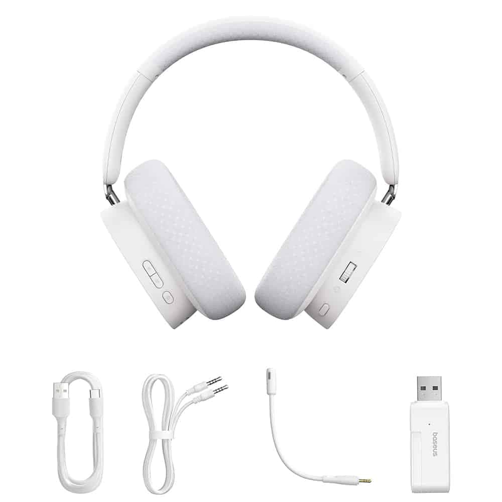 Baseus - Ασύρματα Ακουστικά AeQur GH02 (A00050800113-Z1) - για Gaming, Bluetooth V5.3 - Cluster Μαύρο 7