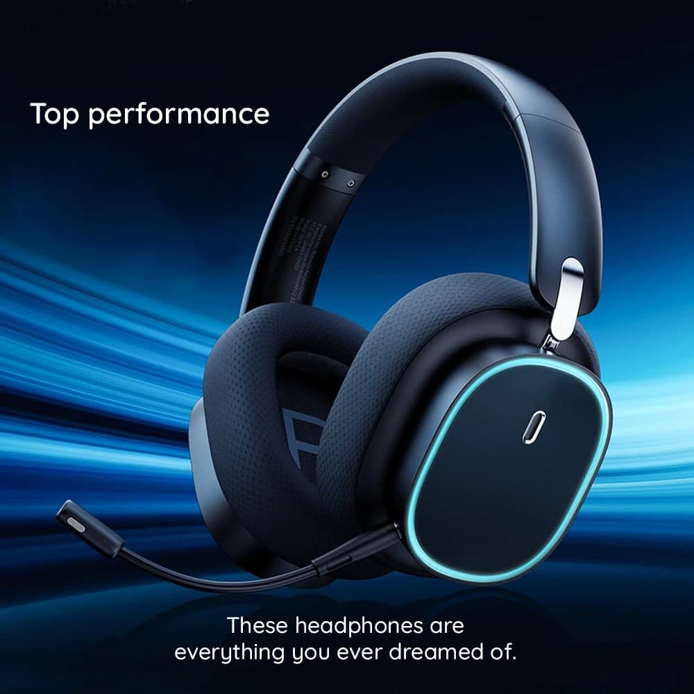 Baseus - Ασύρματα Ακουστικά AeQur GH02 (A00050800113-Z1) - για Gaming, Bluetooth V5.3 - Cluster Μαύρο 6