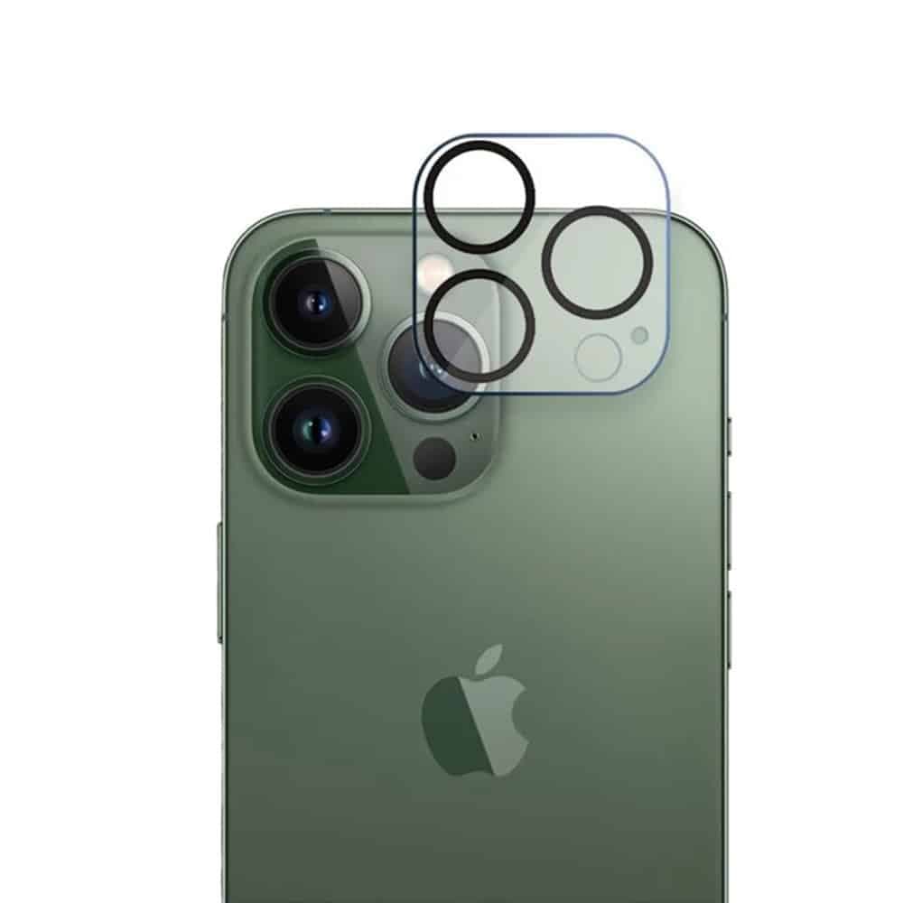 Lito - S+ Προστατευτικό Γυαλί Κάμερας - iPhone 13 Pro / 13 Pro Max - Μαύρο/Διάφανο 3