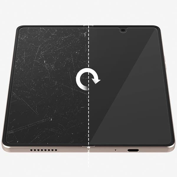 Araree Pure Diamond Sam Z Fold5 F946 Αντιβακτηριδιακή προστατευτική μεμβράνη 2τμχ AR30-01782A 4