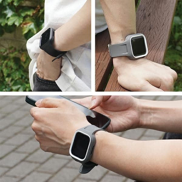 Araree Duple Pro - θήκη για Apple Watch 44/45mm / Series 4 5 6 7 8 9 SE 2 - Μαύρο 10