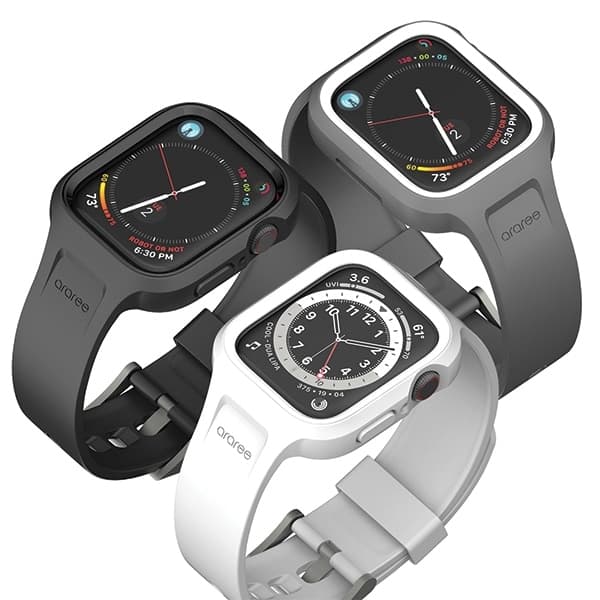 Araree Duple Pro - θήκη για Apple Watch 40/41mm / Series 4 5 6 7 8 9 SE 2 - Λευκό 3