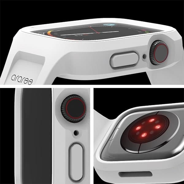 Araree Duple Pro - θήκη για Apple Watch 40/41mm / Series 4 5 6 7 8 9 SE 2 - Λευκό 8