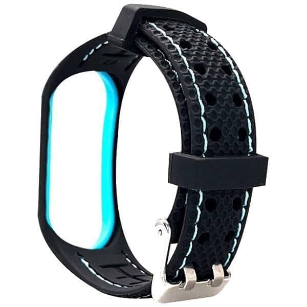 Beline λουράκι Mi Band 7 Sport μαύρο/μπλε