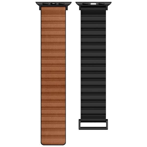 Beline pasek - θήκη για Apple Watch 42mm (1st gen) / 44mm 45mm 49mm - Μαύρο 3