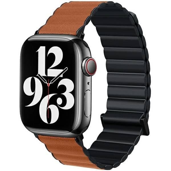 Beline pasek - θήκη για Apple Watch 42mm (1st gen) / 44mm 45mm 49mm - Μαύρο