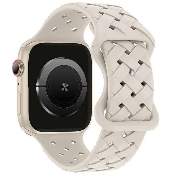 Beline pasek - θήκη για Apple Watch 42mm (1st gen) / 44mm 45mm 49mm - Μπεζ