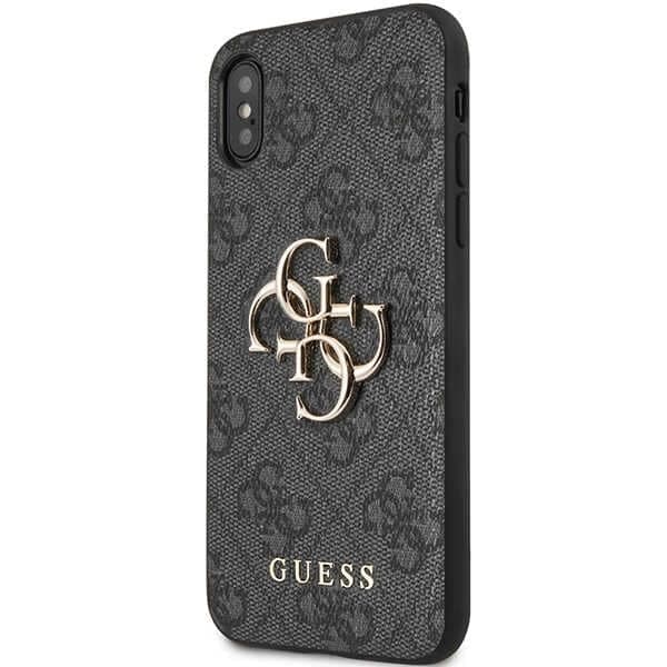 Guess Big Metal Logo - θήκη για Apple iPhone X/XS - Γκρι 2