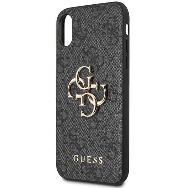Guess Big Metal Logo - θήκη για Apple iPhone X/XS - Γκρι 6