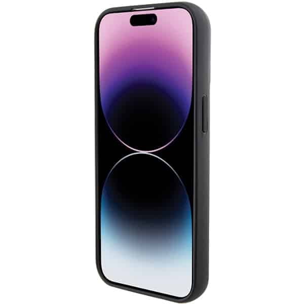 Karl Lagerfeld Glitter Ikonik Logo - θήκη για Apple iPhone 15 / 14 13 - Μαύρο 5