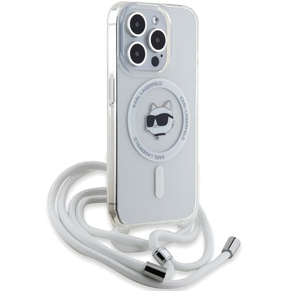 Karl Lagerfeld IML Choupette Head & Cord Magsafe - θήκη για Apple iPhone 13 Pro Max - Διάφανο 3