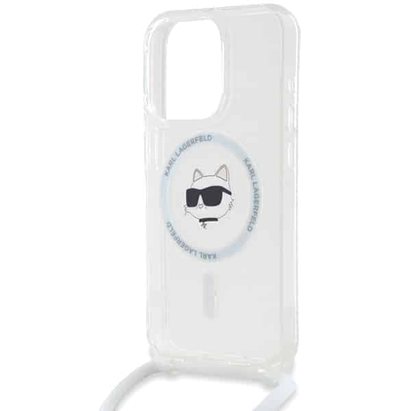 Karl Lagerfeld IML Choupette Head & Cord Magsafe - θήκη για Apple iPhone 13 Pro Max - Διάφανο 5