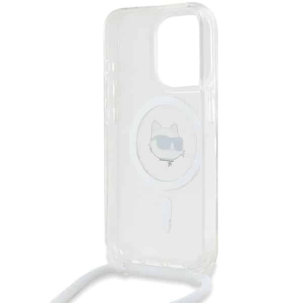 Karl Lagerfeld IML Choupette Head & Cord Magsafe - θήκη για Apple iPhone 13 Pro Max - Διάφανο 6