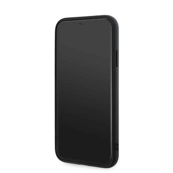 Karl Lagerfeld Diagonal Quilted Script - θήκη για Apple iPhone 11 / XR - Μαύρο 5