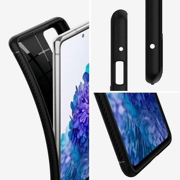 Spigen Rugged Armor - θήκη για Samsung Galaxy S20 FE - Μαύρο 9