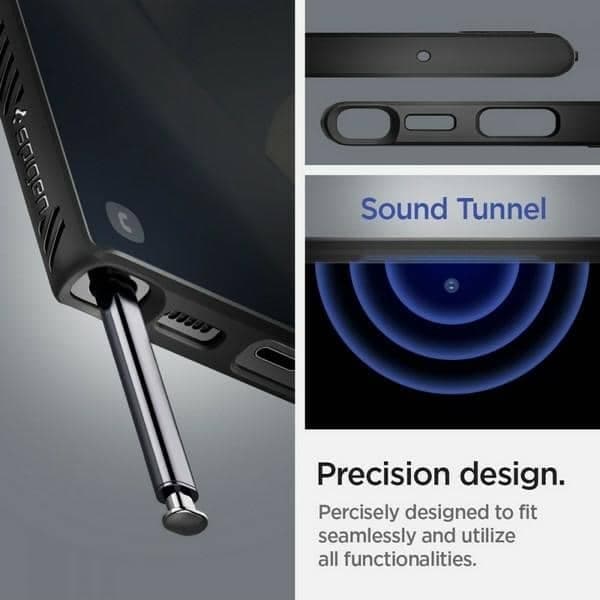 Spigen Liquid Air - θήκη για Samsung Galaxy S22 Ultra - Μαύρο 12