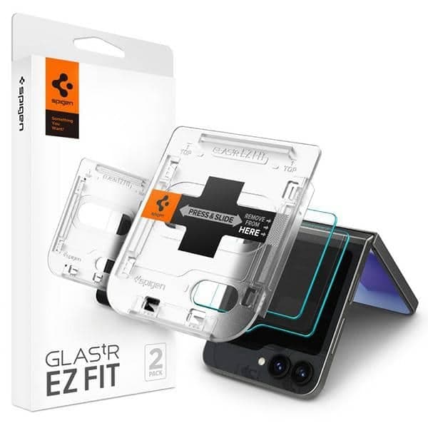 Spigen Glas.TR Sam Z Flip 6 2τμχ "EZ FIT" AGL07972 προστατευτικό γυαλί