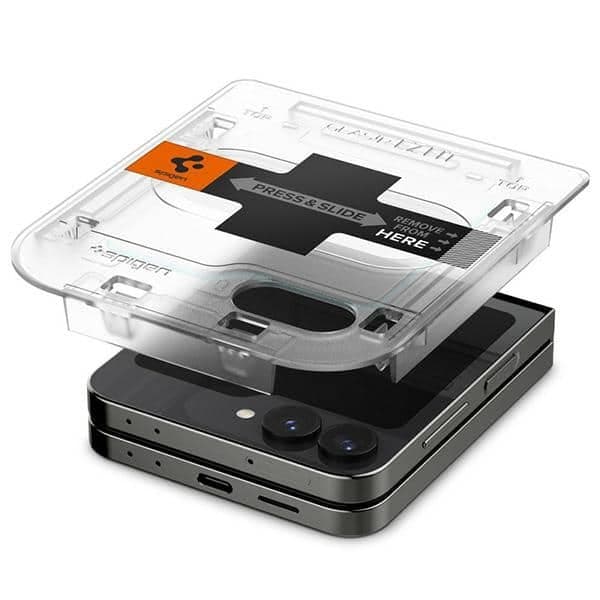 Spigen Glas.TR Sam Z Flip 6 2τμχ "EZ FIT" AGL07972 προστατευτικό γυαλί 8