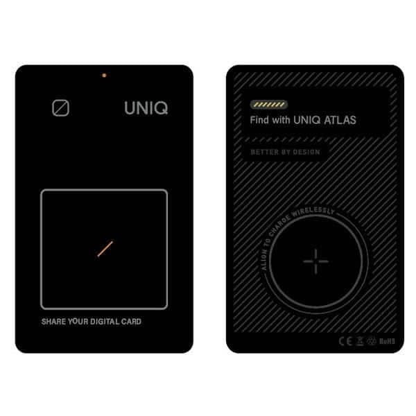 UNIQ Εντοπιστής NFC Atlas γκρι/graphite UNIQ-ATLASCARDTRK-GRAPHITE