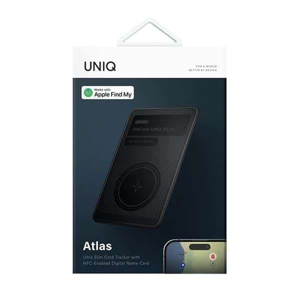UNIQ Εντοπιστής NFC Atlas γκρι/graphite UNIQ-ATLASCARDTRK-GRAPHITE 6