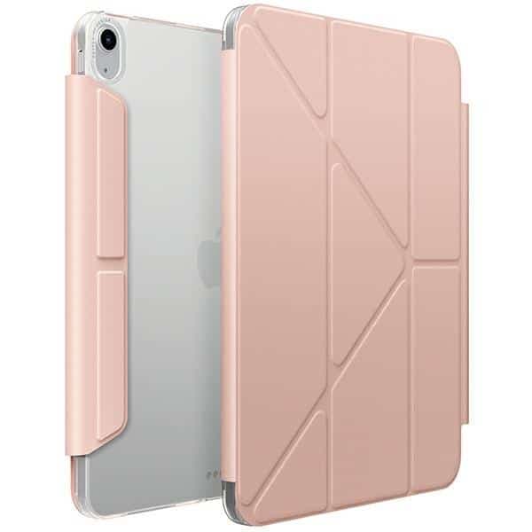UNIQ θήκη Camden Click για iPad Air 11" (2024) ροζ/ροζ χαραυγή