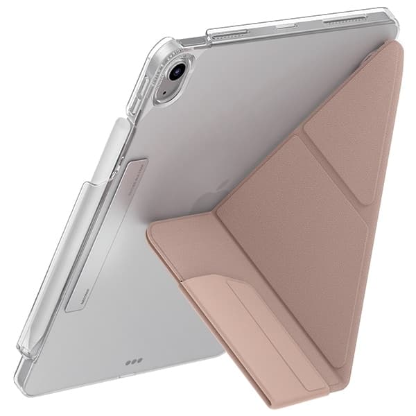 UNIQ θήκη Camden Click για iPad Air 11" (2024) ροζ/ροζ χαραυγή 4