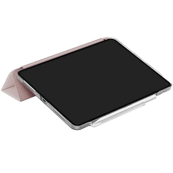 UNIQ θήκη Camden Click για iPad Air 11" (2024) ροζ/ροζ χαραυγή 5