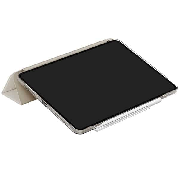 UNIQ θήκη Camden Click για iPad Air 13" (2024) μπεζ/κοκκινωπό 5