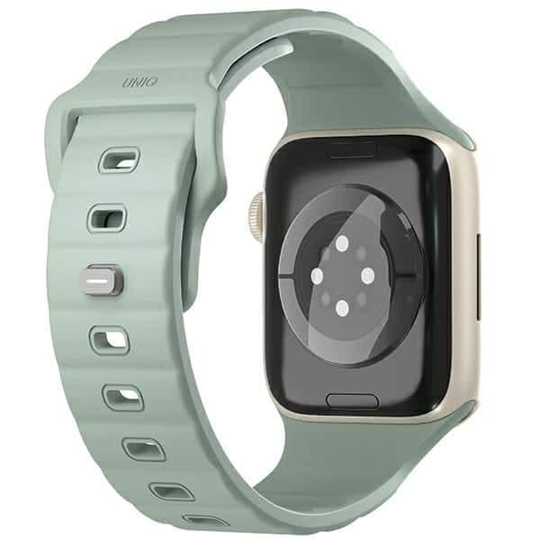 UNIQ pasek Stride Apple Watch Series 1/2/3/4/5/6/7/8/9/SE/SE2 38/40/41mm FKM Rubber Strap miętowy/iceplant green 2