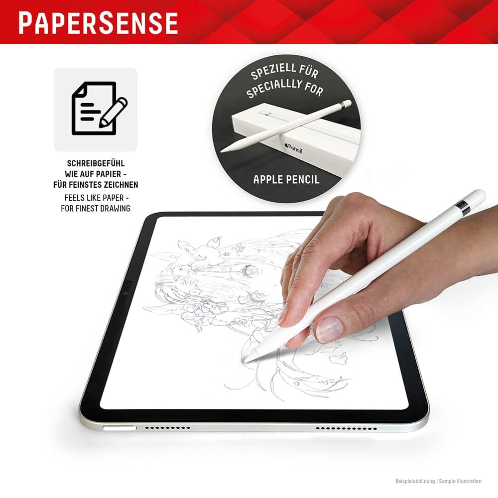 Displex - Premium Tablet PaperSense - iPad Pro 12.9 (2018 / 2020 / 2021 / 2022) - Μαύρο 5