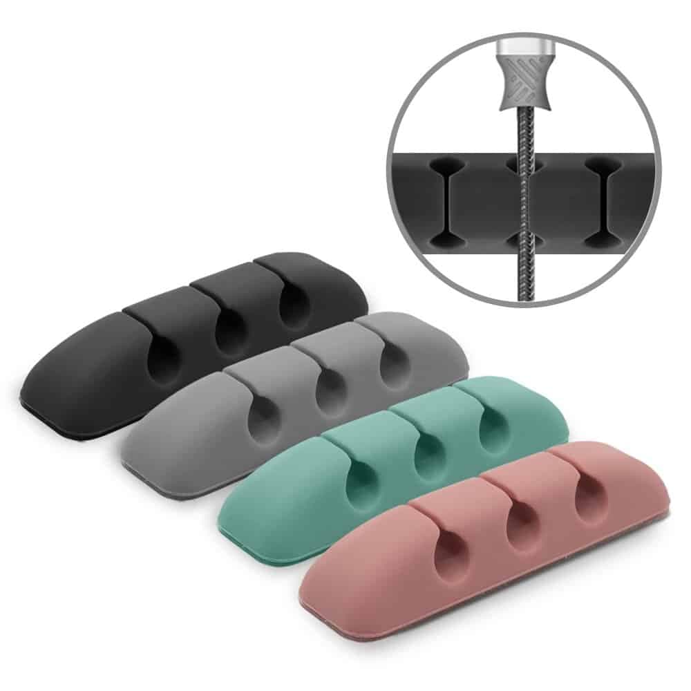 #Ringke - Διοργανωτής Καλωδίων (4 pack) - 4 x 3 Θέσεις - Πολύχρωμο 2