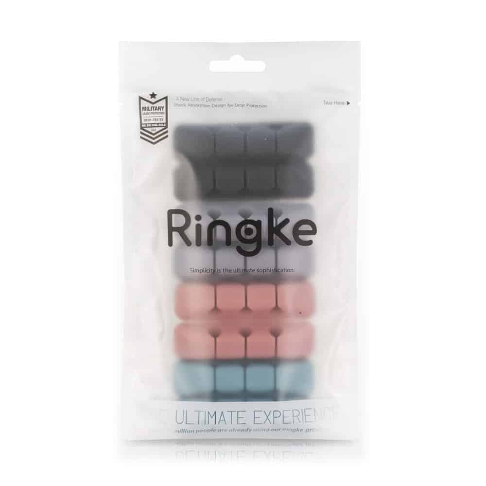 #Ringke - Διοργανωτής Καλωδίων (4 pack) - 4 x 3 Θέσεις - Πολύχρωμο 11