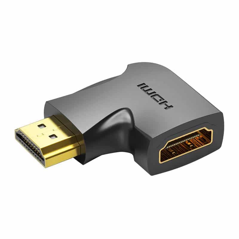 Vention HDMI 90 μοίρες αντάπτορας 4K 60Hz, AIQB0 (Μαύρο)