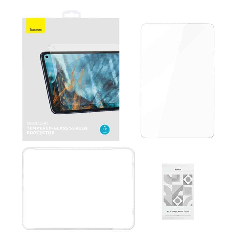 Baseus Προστατευτικό Οθόνης Crystal Tempered Glass 0.3mm για Tablet Huawei MatePad Pro 11" (Διαφανές) 10