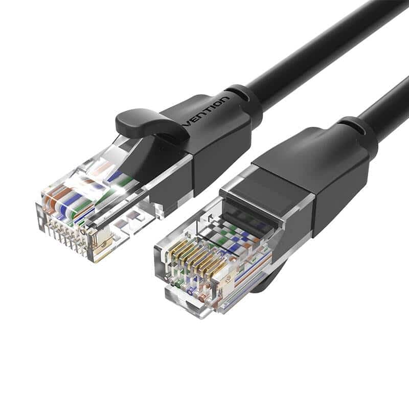 Vention IBEBF UTP CAT6 καλώδιο δικτύου RJ45 Ethernet 1000Mbps 1m μαύρο 2