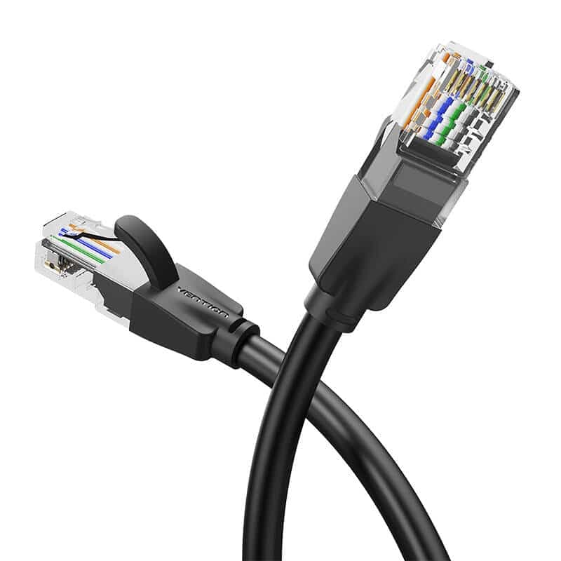 Vention IBEBF UTP CAT6 καλώδιο δικτύου RJ45 Ethernet 1000Mbps 1m μαύρο 4