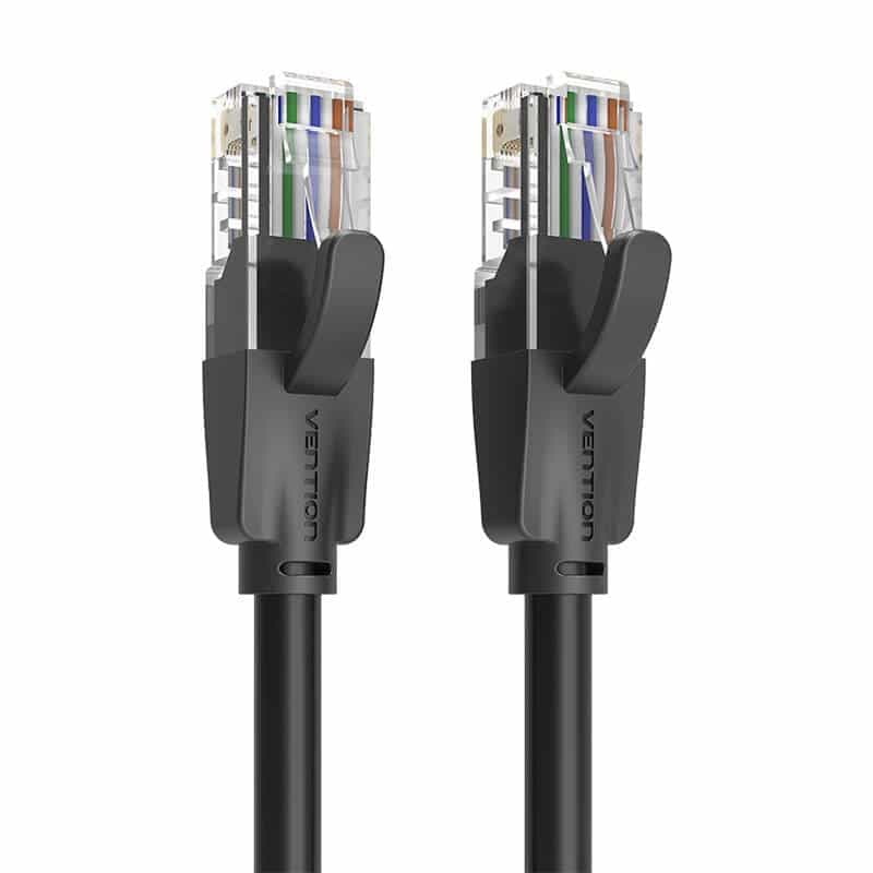 Καλώδιο δικτύου UTP CAT6 Vention IBEBG RJ45 Ethernet 1000Mbps 1,5m μαύρο