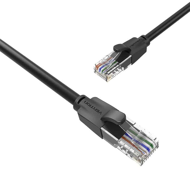 Καλώδιο δικτύου UTP CAT6 Vention IBEBG RJ45 Ethernet 1000Mbps 1,5m μαύρο 4