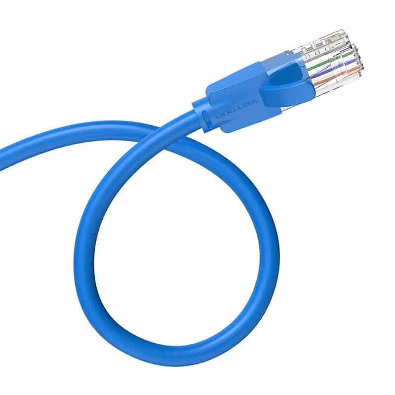 Καλώδιο Δικτύου UTP CAT6 Vention IBELG RJ45 Ethernet 1000Mbps 1.5m Μπλε 4